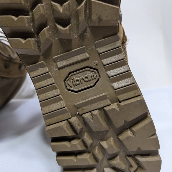 BELLEVILLE Desert Tan Suede & Cordura Military Combat Boot AHWC - 6R Unisex NWOT - Picture 9 of 12